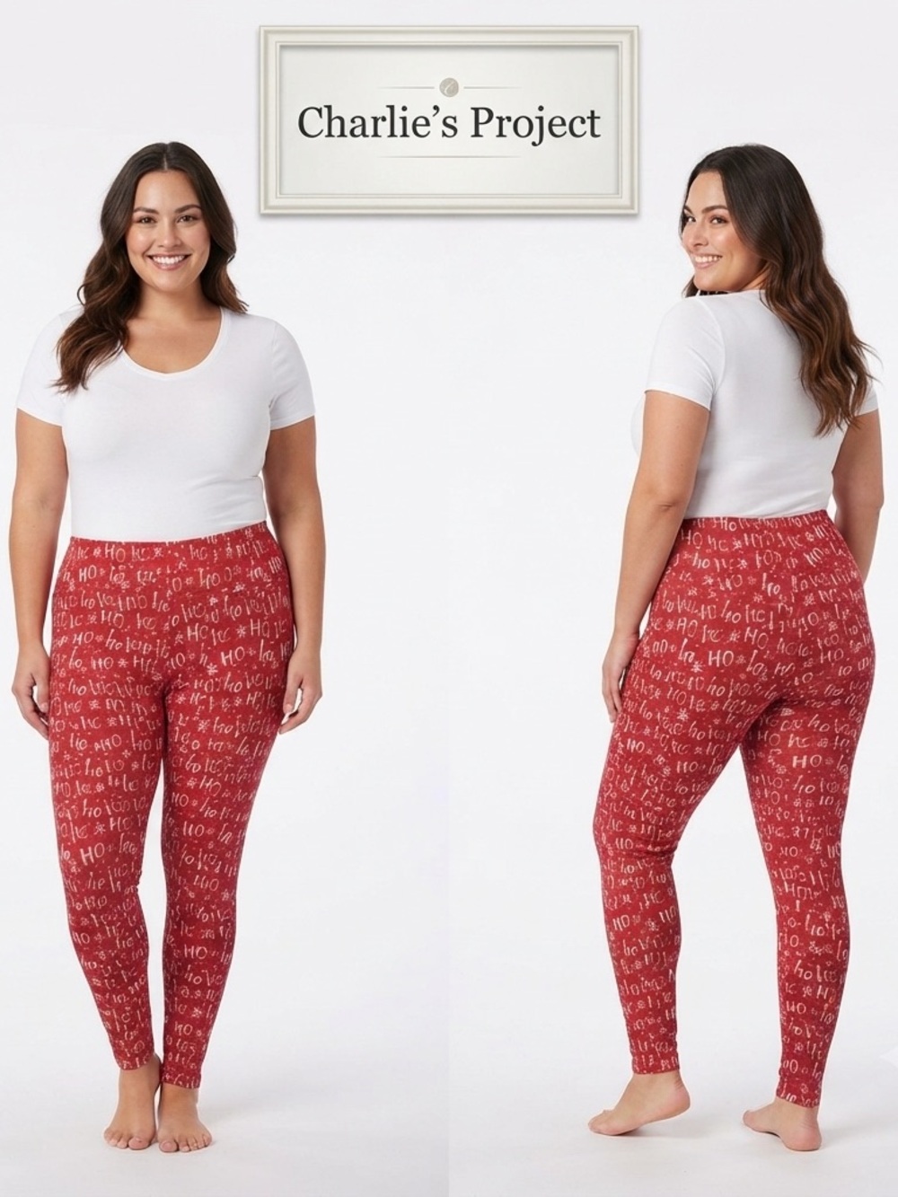 Charlie’s Project Christmas HoHo Leggings OS